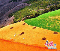 Terre rouge de la Province du Yunnan