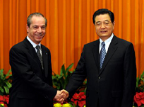 Le président chinois rencontre le Premier ministre maltais