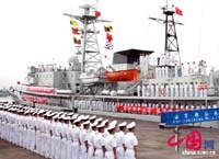 La marine chinoise en visite au Cambodge