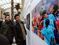 L'exposition « les JO aux yeux d'une centaine de journalistes » s'est déroulée à Beijing
