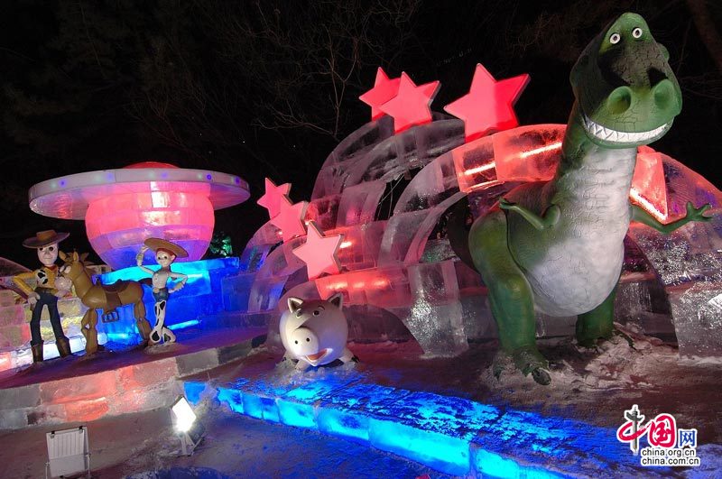 Le parc Disney de neige et de glace à Harbin