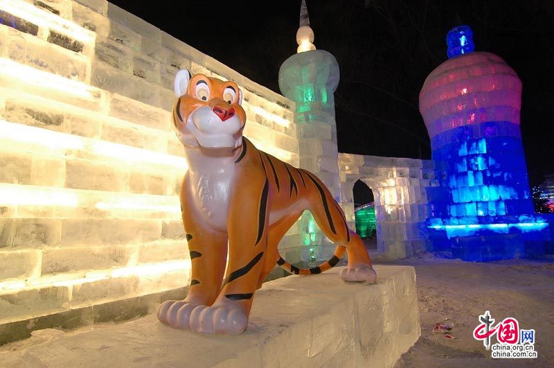 Le parc Disney de neige et de glace à Harbin