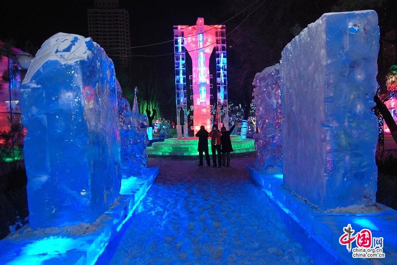 Le parc Disney de neige et de glace à Harbin