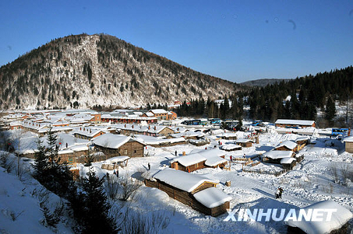 Un paradis blanc pour les touristes passionnés de neige dans le nord-est de Chine