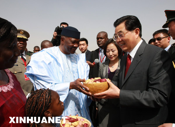 Le président chinois entame sa visite au Mali 