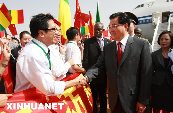 Le président chinois entame sa visite au Mali 