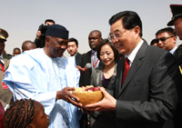 Le président chinois entame sa visite au Mali