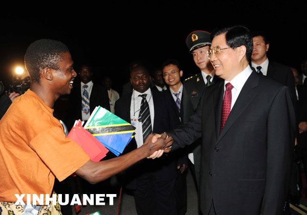 Le président chinois arrive en Tanzanie pour une visite d'Etat 