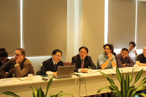 Une délégation de Sciences Po visite le Bureau de coordination de l'Expo 2010