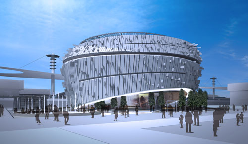 Singapour publie la conception de son pavillon à l'Expo 20101