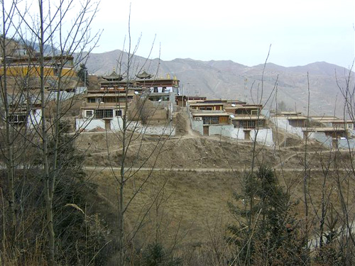 Temple érigé par la famille du Xe Panchen-lama (photo de Lisa Carducci)