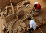 Découverte de tombeaux datant de la Période des Royaumes combattants à Linzhou