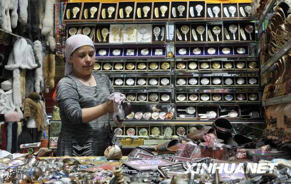 Chine/Xinjiang: réouverture du Grand Bazar International d'Urumqi 2