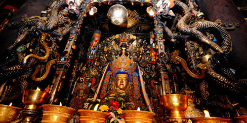Mise en chantier des travaux de restauration du temple Jokhang et du monastère Ramoche