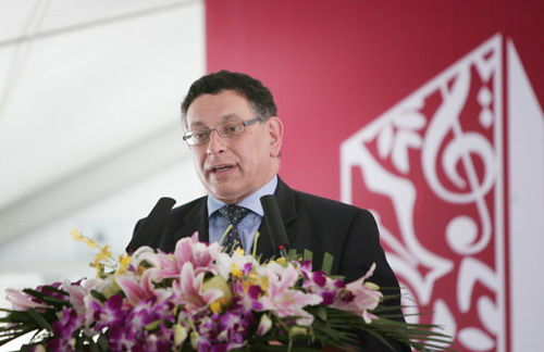 Slawomir Majman, commissaire général du pavillon polonais à l'exposition universelle de Shanghai