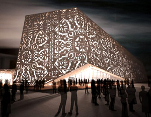 Le pavillon polonais sera une salle de concert
