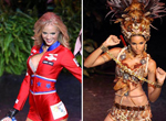 Concours de Miss Univers 2009 : présentation des vêtements caractéristiques des différents pays