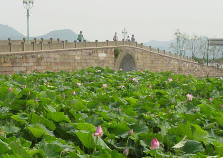 Le lac Xihu (lac de l'ouest) 