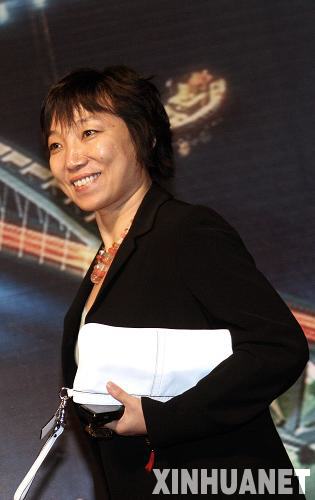 Sun Wen, joueuse de football. 