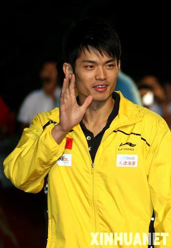  Lin Dan, champion de badminton.