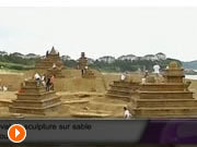 Festival de sculpture sur sable à Zhoushan