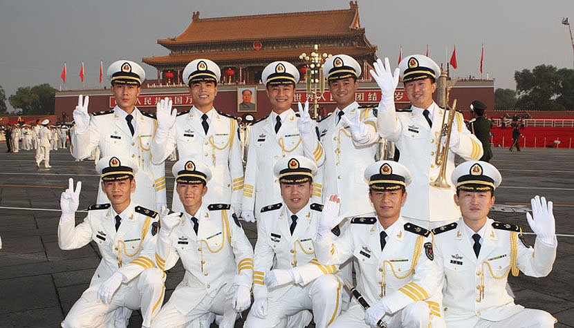 La Place Tian'anmen : j'arrive!