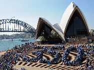 Les activités en Australie.   Le 24 octobre était la Journée du Climat. Grand nombre d'activités ont eu lieu dans plusieurs pays afin de sensibiliser la population au chiffre 350. 350 est le nombre d'unités par million de dioxyde de carbone émis dans l'atmosphère, le chiffre limite pour la santé humaine. Selon certains scientifiques, l'atmosphère compte actuellement 390 unités par million de CO2.