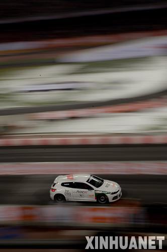 Lancement de la course automobile « 2009 Race of Champions » à Beijing