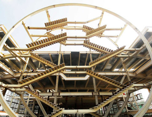 Dévoilement des pavillons de l'Expo 2010 à Shanghai
