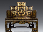 Ventes aux enchères du trône doré de l'Empereur Kangxi et du piano en cristal olympique