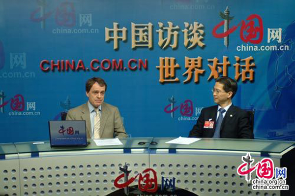 Le directeur adjoint du Bureau de l'Expo 2010 accorde une interview à China.org.cn 