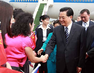 Le président chinois entame une visite d'Etat en Malaisie