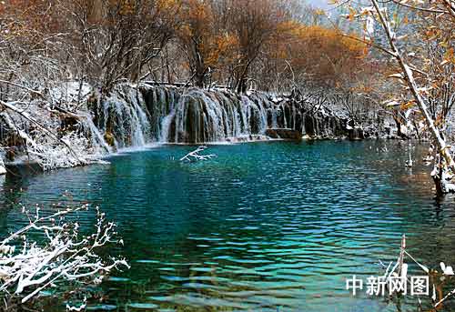 La cascade du lac Jianzhuhai
