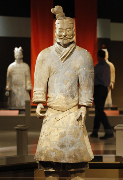 Exposition de l'armée en terre cuite de l'empereur Qinshihuang à Washington
