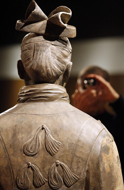 Exposition de l&apos;armée en terre cuite de l&apos;empereur Qinshihuang à Washington