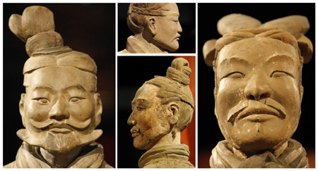 Exposition de l&apos;armée en terre cuite de l&apos;empereur Qinshihuang à Washington