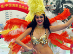 Le défilé du carnaval de Hainan