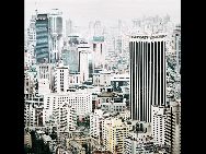 Des bâtiments à Dalian 