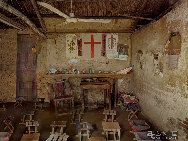  L'église située dans un village de la province du Jiangsu 