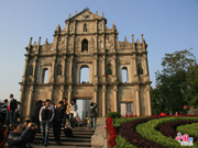 Les ruines de la cathédrale Saint-Paul
