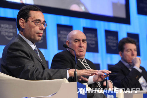 Ouverture du 40e Forum de Davos 