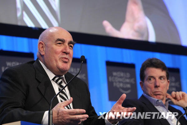 Ouverture du 40e Forum de Davos 