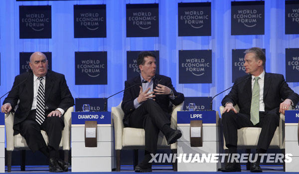 Ouverture du 40e Forum de Davos 