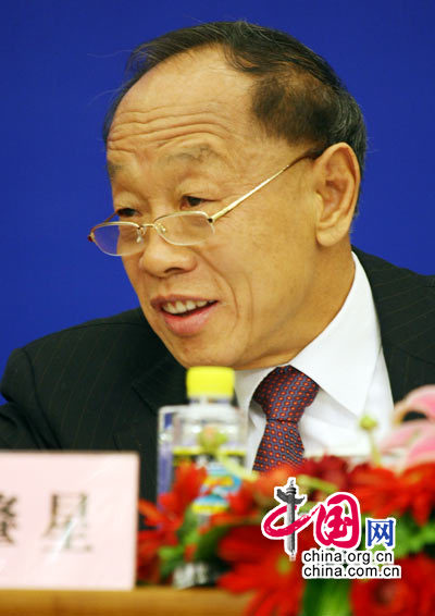 Li Zhaoxing, porte-parole de la 3e session de la XIe APN 9
