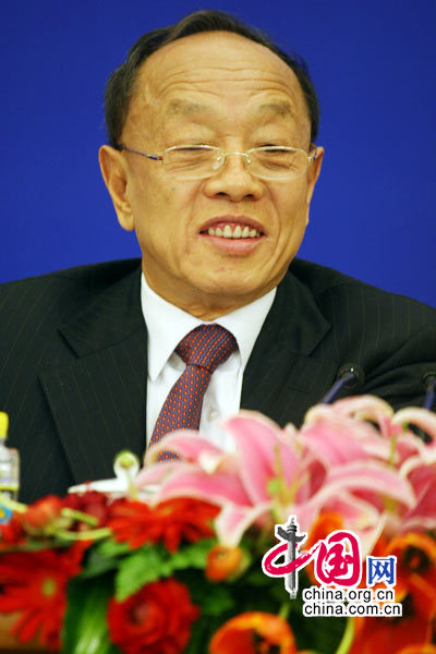 Li Zhaoxing, porte-parole de la 3e session de la XIe APN 10