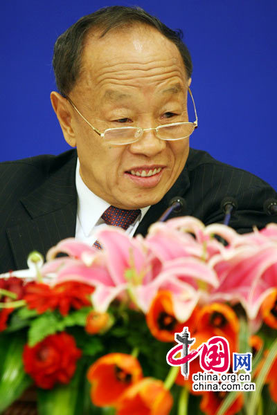 Li Zhaoxing, porte-parole de la 3e session de la XIe APN 11
