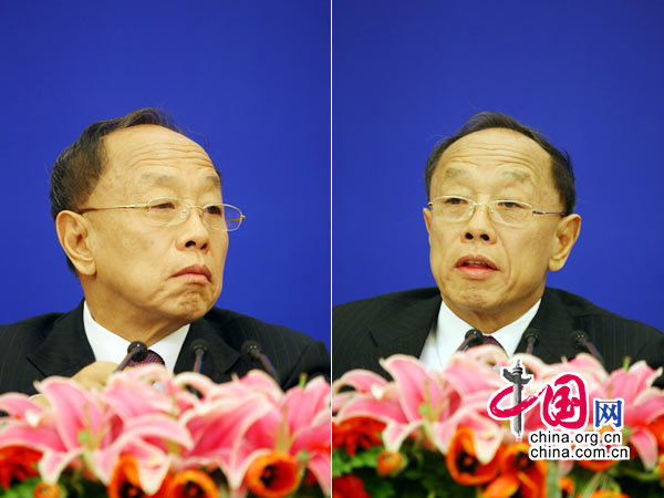 Li Zhaoxing, porte-parole de la 3e session de la XIe APN 12