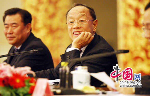 Li Zhaoxing, porte-parole de la 3e session de la XIe APN 13