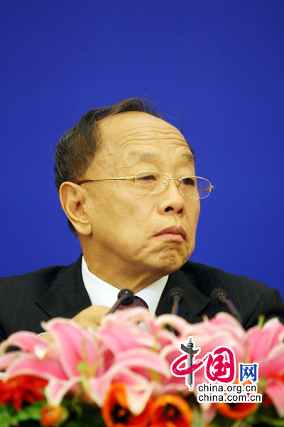 Li Zhaoxing, porte-parole de la 3e session de la XIe APN 14