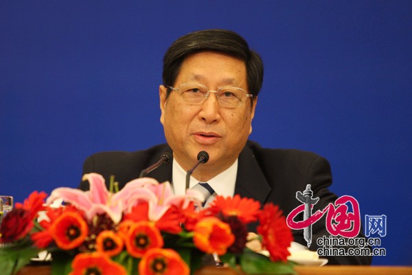 Zhang Ping, directeur de la Commission d&apos;État pour le développement et la réforme